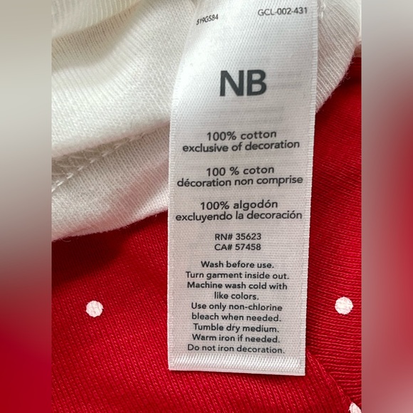 NWT Just One You by Carter’s Santa Skirted Onesie with Sweater - Picture 5 of 5